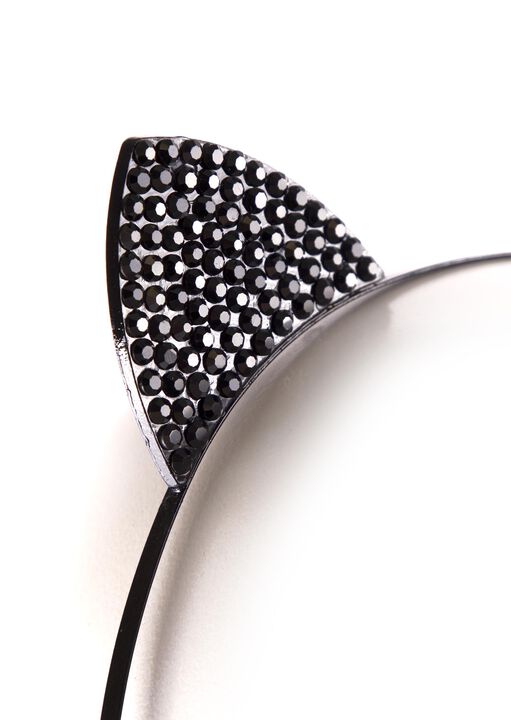 Diamante Cat Ears image number 2.0