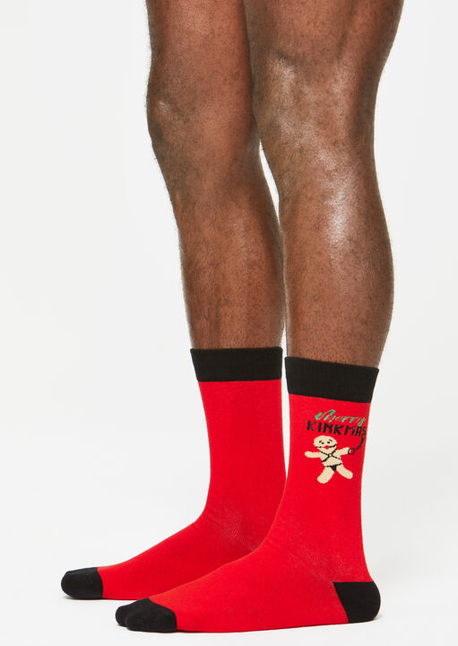 Merry Kinkmas Mens Socks image number 0.0