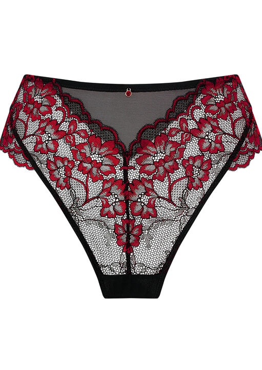 Sexy Lace High Waisted Brazilian image number 5.0