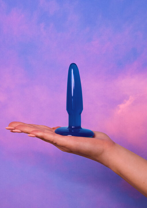 Booty Blue Beginner's Butt Plug image number 0.0