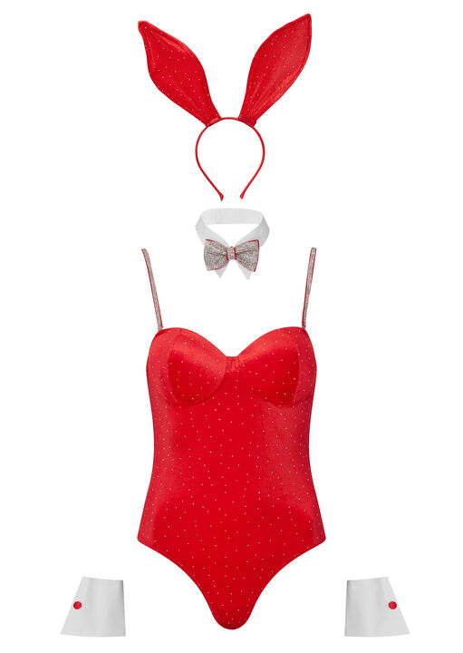 Diamante Tuxedo Bunny Outfit image number 7.0