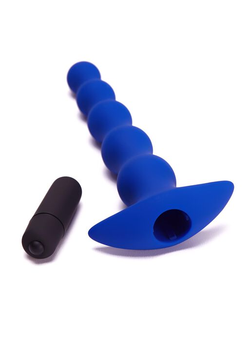Silicone Vibrating Anal Beads image number 1.0