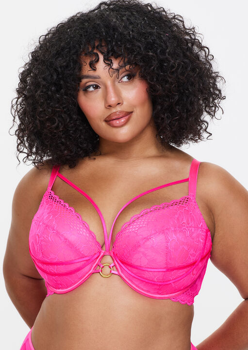 Compelling Padded Plunge Bra image number 2.0