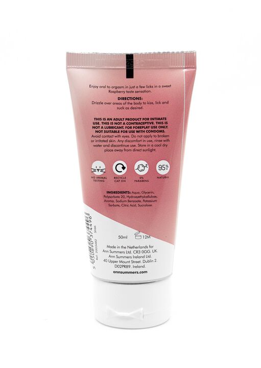 Raspberry Flavoured Clit Lick 50ml image number 2.0