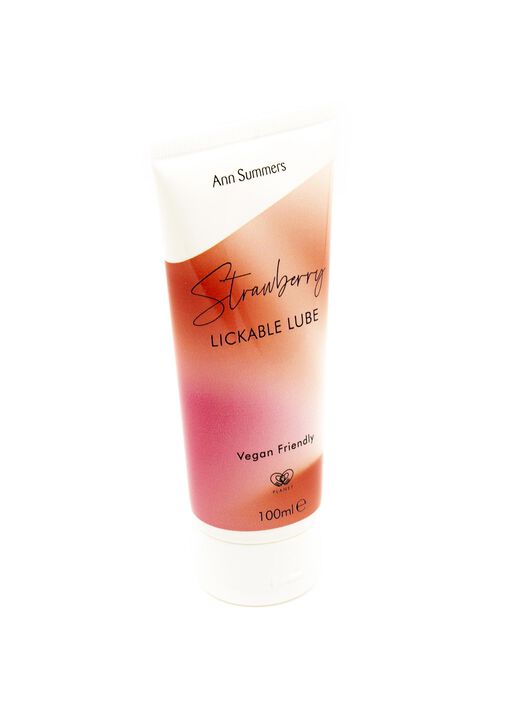 Strawberry Lickable Flavoured Lube 100ml image number 2.0