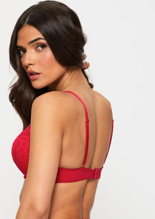 Sexy Lace Padded Boost Bra image number 3.0