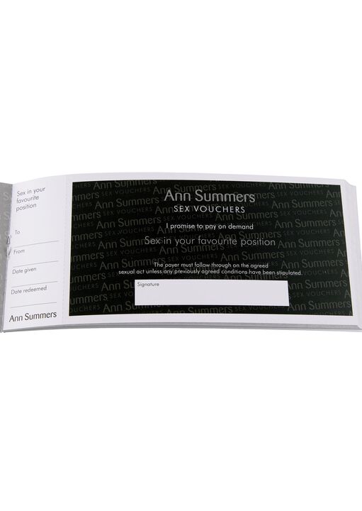 Sex Vouchers Novelty Gift - Book of 26 image number 2.0