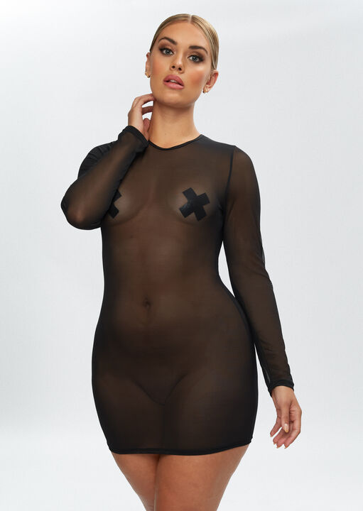 The Visionary Long Sleeve Dress image number 2.0