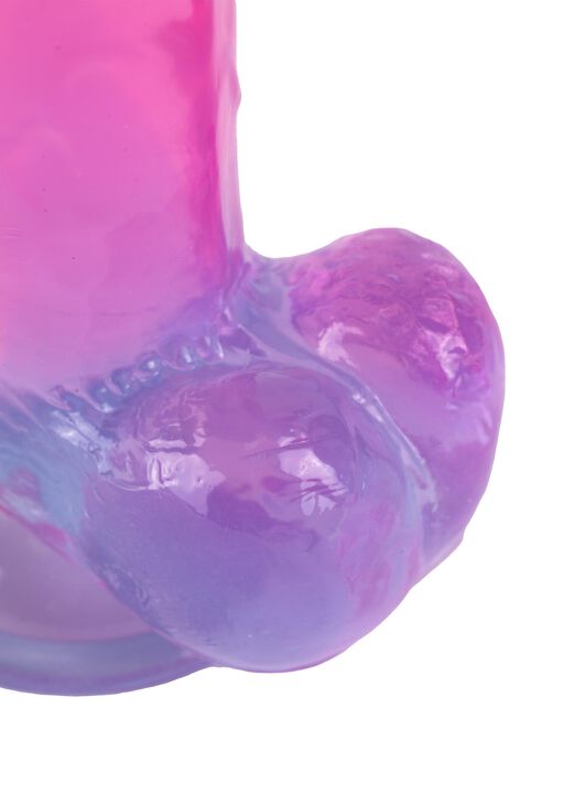 Ombre 6" Textured Dildo image number 2.0