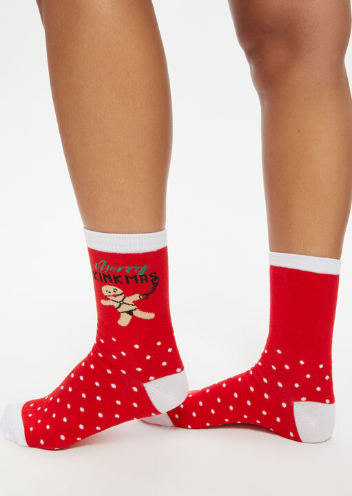 Merry Kinkmas Womens Socks image number 0.0
