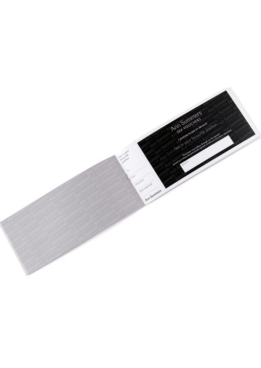 Sex Vouchers Novelty Gift - Book of 26 image number 3.0
