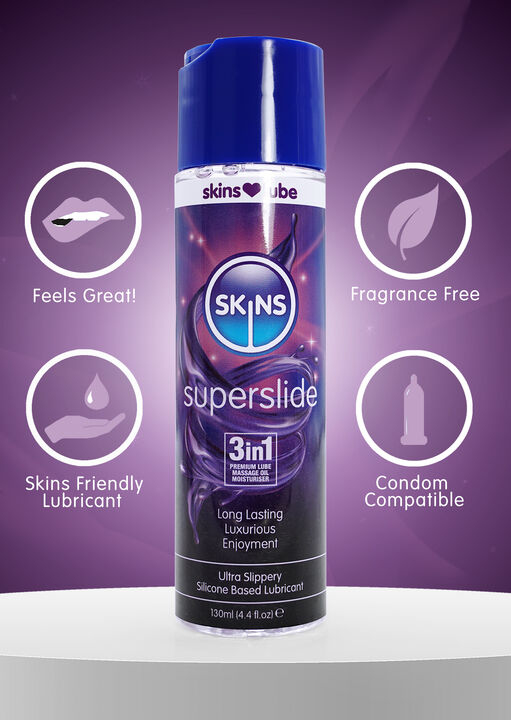 Skins Superslide Silicone-Based Lubricant - 130ml image number 1.0