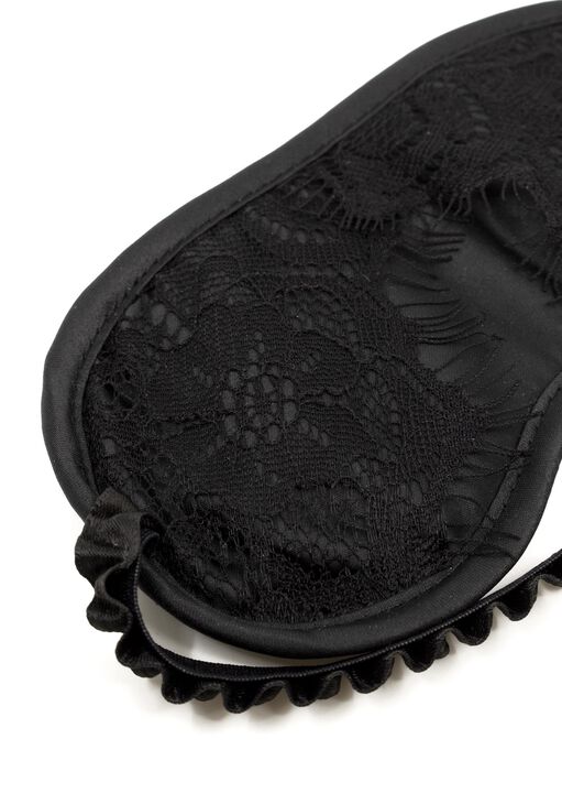 Satin & Lace Blindfold image number 2.0