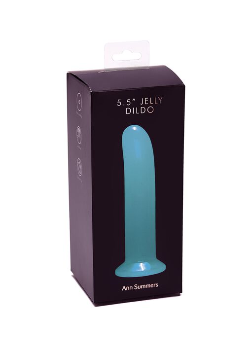 5.5" Sleek Jelly Dildo image number 6.0