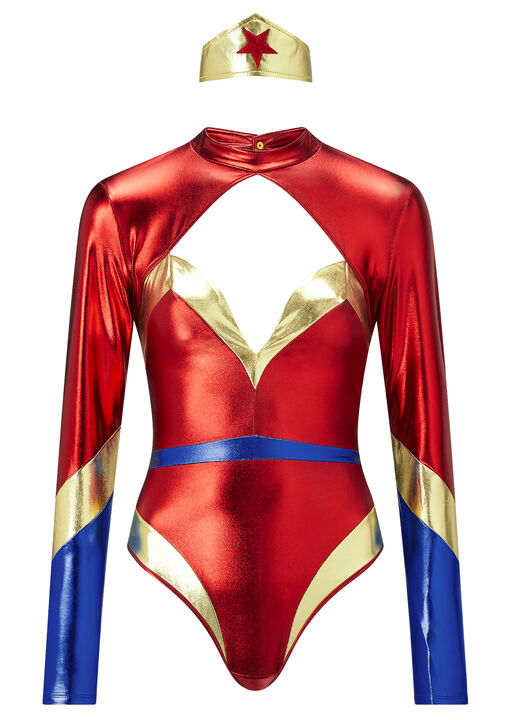 Sexy Super Hero Outfit image number 6.0