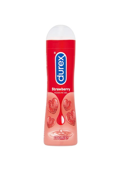Durex Strawberry Flavoured 100ml Lube image number 0.0