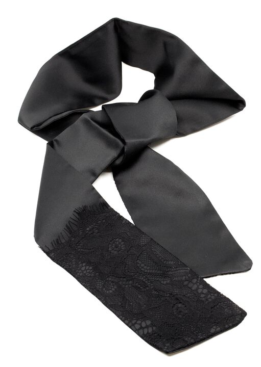 Satin & Lace Blindfold image number 1.0