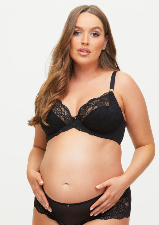Sexy Lace Maternity & Nursing Bra image number 2.0