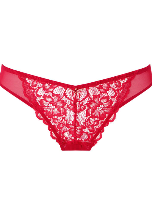 Sexy Lace Crotchless Brazilian image number 5.0