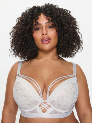 Mirage Fuller Bust Padded Plunge Bra