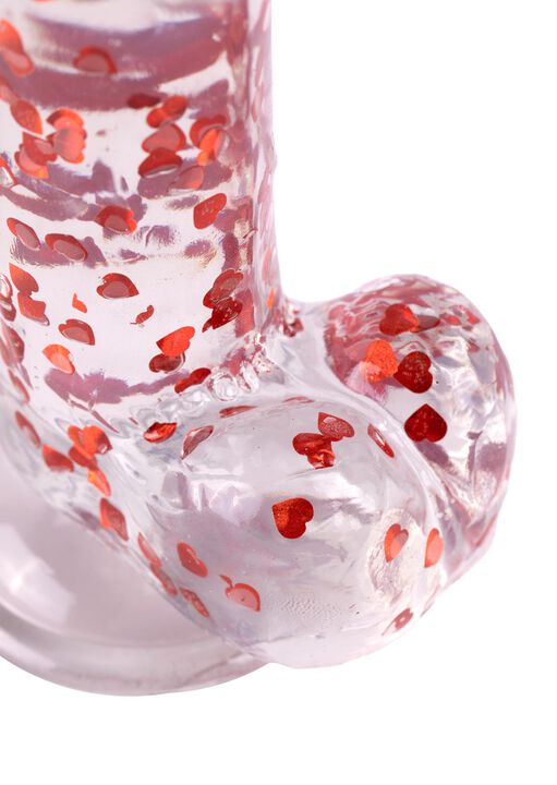 Glitter Heart 6" Dildo image number 2.0