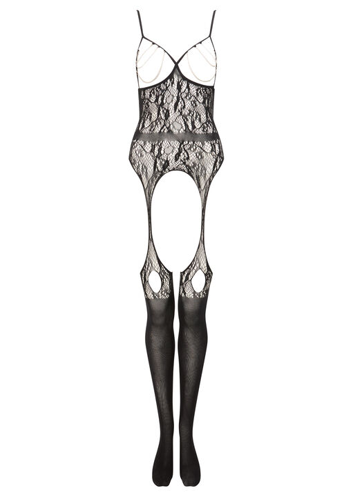 Endearing Crotchless Bodystocking image number 4.0