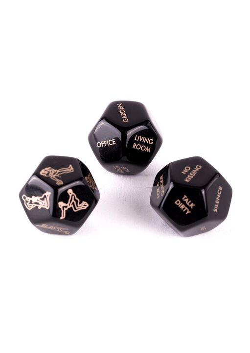 Kama Sutra Dice Sexy Game - Pack of 3 image number 0.0