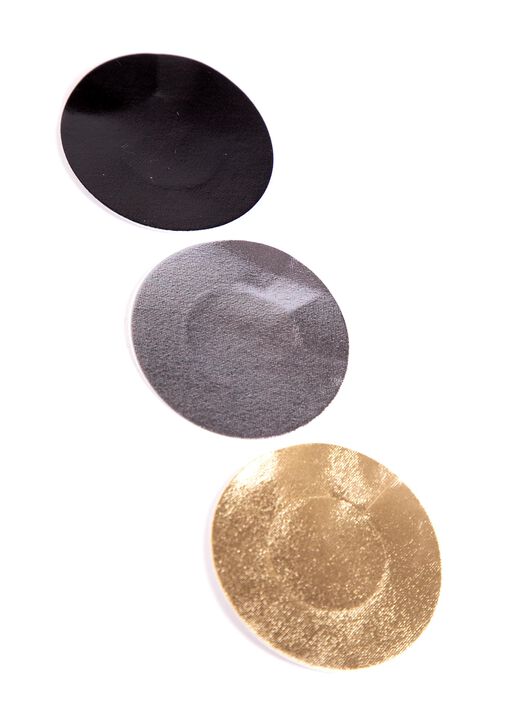Round Nipple Pasties Pack of 3 image number 0.0
