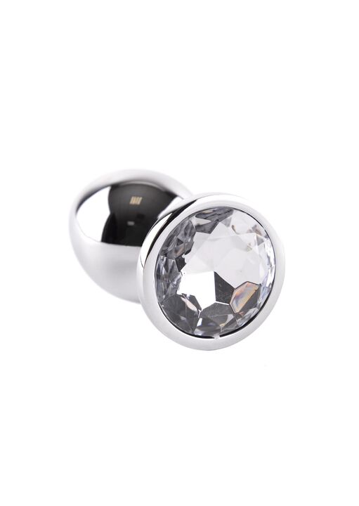 Metal Jewelled Butt Plug 3 Piece Set image number 4.0