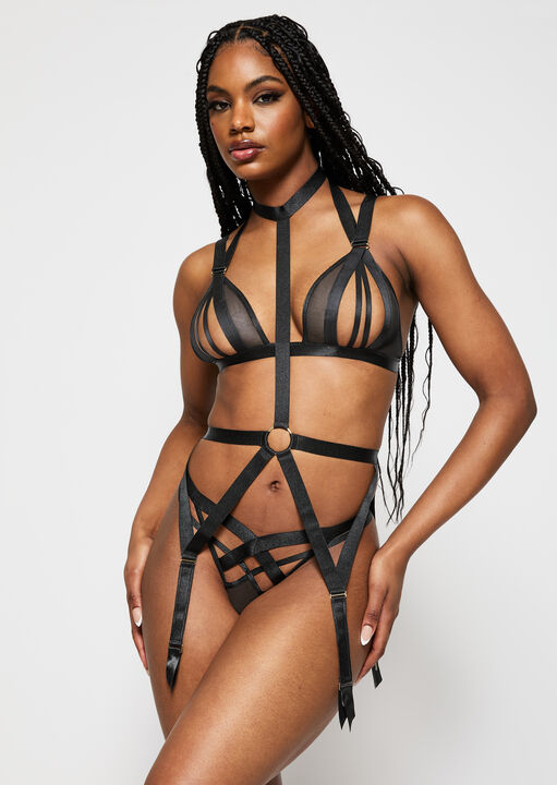 Shadow Crotchless Set image number 0.0