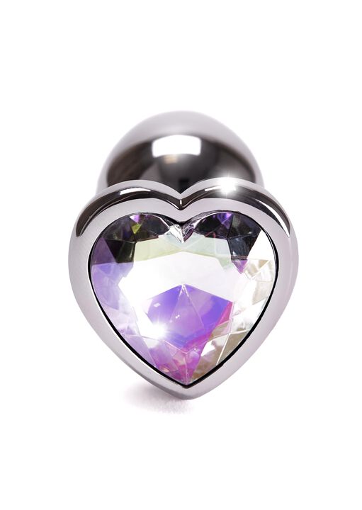 Small Heart Metal Butt Plug image number 3.0