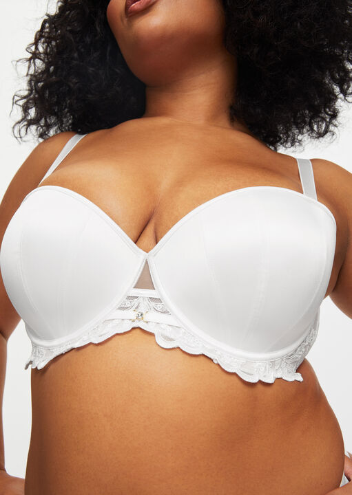 The Icon Padded Fuller Bust Multiway Balcony Bra image number 3.0