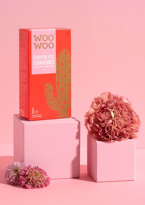 Woo Woo Thin Feel Sensitive Condoms 12 Pack image number 3.0