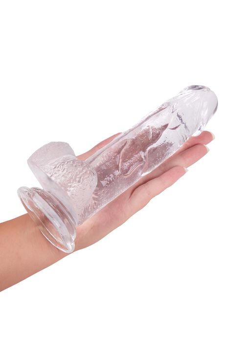 6" Realistic Jelly Dildo image number 1.0
