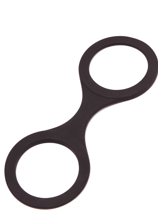Black Silicone Quickie Cuffs image number 1.0