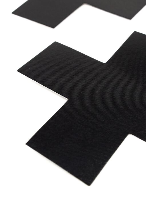 Cross Nipple Covers 2 Pack image number 4.0