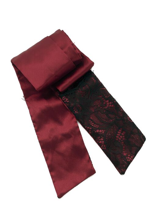 Satin & Lace Blindfold image number 1.0