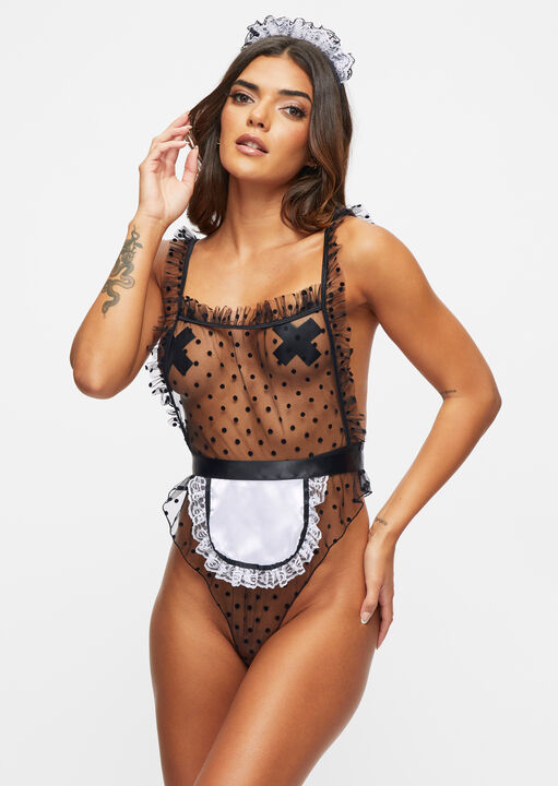 Tickle My Fancy Maid Outfit image number 0.0