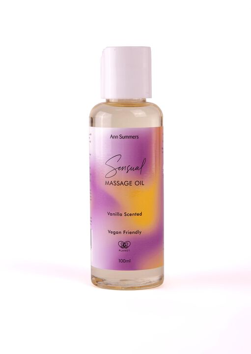 Sensual Massage Oil Vanilla 100ml image number 0.0