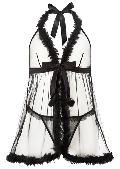Desires At Dusk Crotchless Babydoll image number 5.0