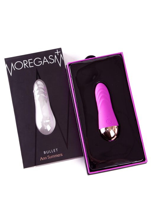 Moregasm+ Bullet Ridged Silicone Clitoral Vibrator image number 7.0