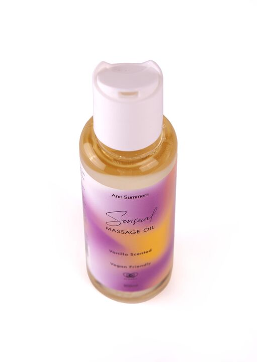 Sensual Massage Oil Vanilla 100ml image number 1.0