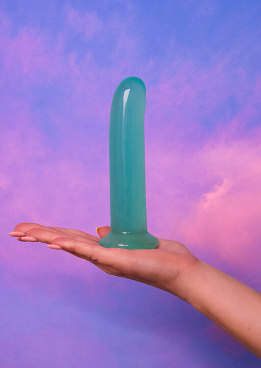 5.5" Sleek Jelly Dildo image number 0.0