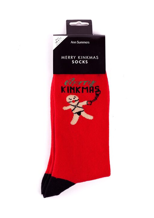 Merry Kinkmas Mens Socks image number 4.0