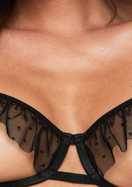 All Mine Crotchless Lingerie 2 Piece Set image number 2.0