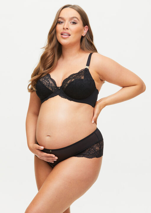 Sexy Lace Maternity & Nursing Bra image number 6.0