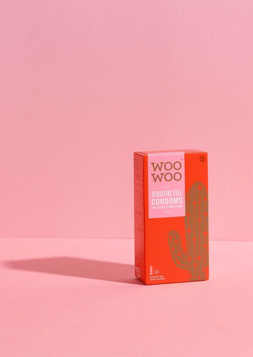 Woo Woo Thin Feel Sensitive Condoms 12 Pack image number 4.0
