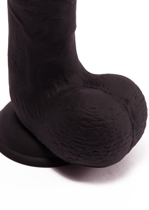 Mr Harry Suction Cup Black Dildo image number 3.0
