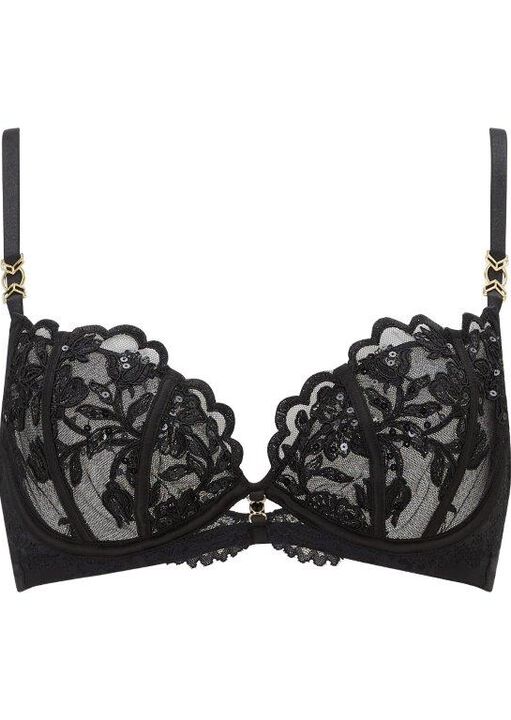 The Icon Non Padded Plunge Bra image number 4.0