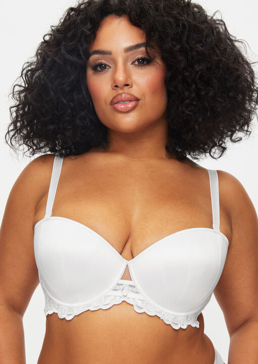 The Icon Padded Fuller Bust Multiway Balcony Bra image number 4.0